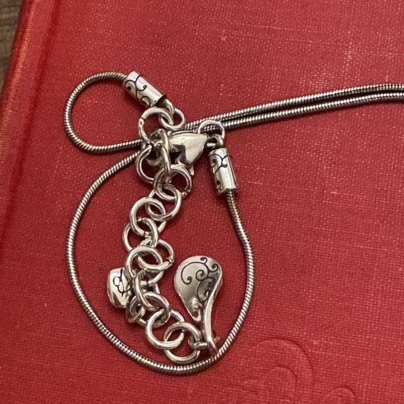 Gently Used Brighton Twirl French Earrings and Necklace - Picture 3 of 8